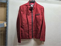 NEW Simon Chang Ladies RED Jacket Sz 14