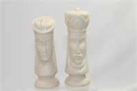 Lot of Two Chess Pieces