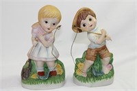 Set of Two Hummel Style Figurines