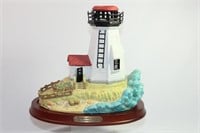 Plymouth Lighthouse Tealight Candle Holder