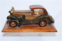 A Wooden Classic Car Pen Holder