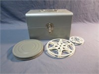 8MM Film Spools With Case