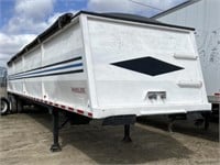 (EX) 1990 41’ Wheeler Hopper Bottom Semi Trailer