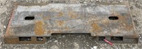 (G) Skid Steer Quick Attach Plate