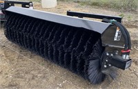 (U) 2023 Wolverine 72” Hydraulic Angle Broom