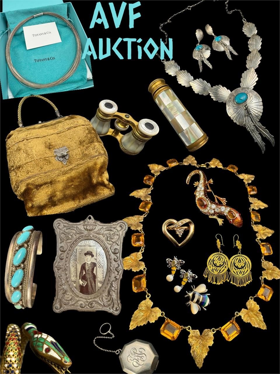 All the vintage/antique jewelry you could want in one place