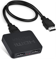 NEW $34 HDMI Splitter 1-in-2 Out