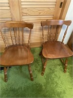 Two Maple chairs