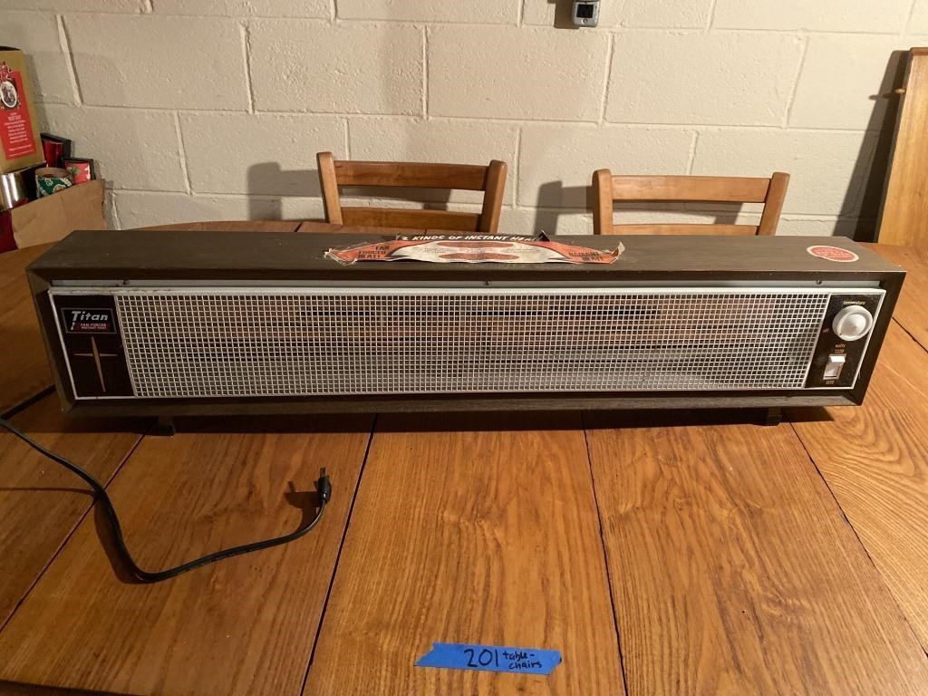 Electric space heater untested