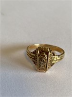 Ladies, Shelby high school 1945 10k class ring