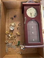 Costume, jewelry, and small jewelry box