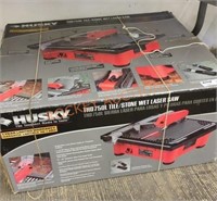 Husky THD 750L tile/stone wet laser saw