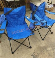 Pair of folding bag Outdoor chairs