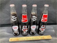 4 NC State coke bottles