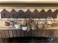 Primitive Game Rack (Baskets Not Included)