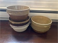 7 Crock Bowls