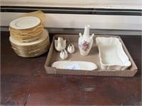 Lenox Gold Band China & 6 Pieces of Assorted Lenox