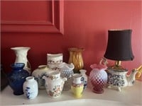 Grouping of Assorted Vases