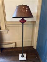 Floor Lamp with Cranberry Font