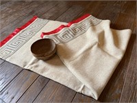 Native American Basket & Blanket