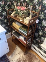 Antique Oak Bookcase (No Contents) 42"H x 24"W x