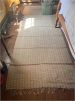 Large Woven Room Size Rug Approx, 10' x 12'