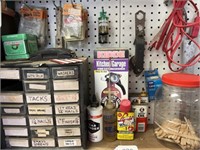 Content of Pegboard & Shelf