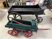 2 Small Wooden Wagons