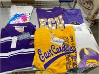 6 new East Carolina shirts size M