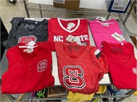 6 new NC State shirts large