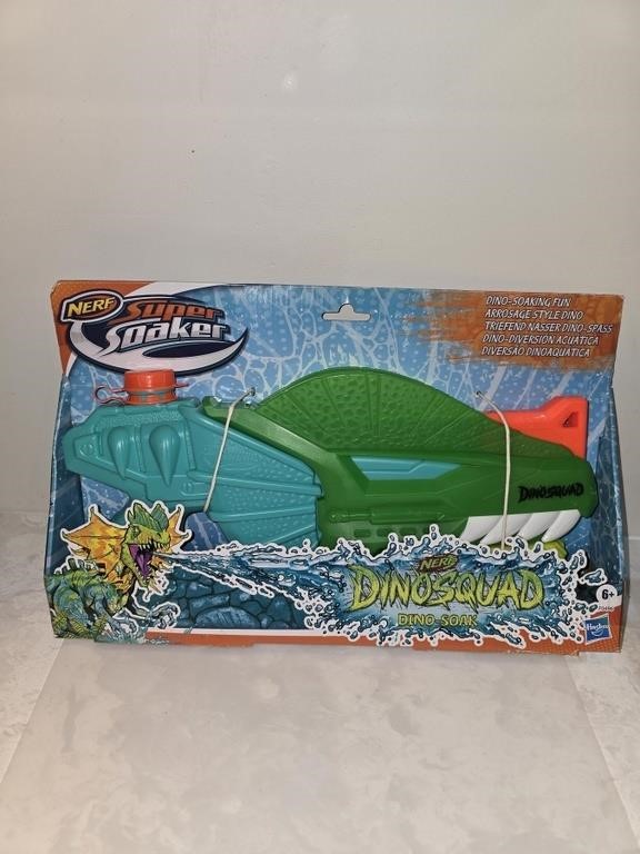 New - Nerf " Dinosquad " Super Soaker