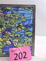 Glass Masters 1988 Water Lilies Stained Glass