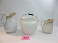 Ceramic Vases & Pail