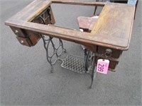Old Sewing Machine Stand