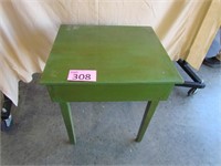 Vintage Green Table