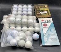 (LM) Golf balls gloves and more