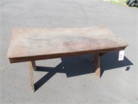 Wood Work Table