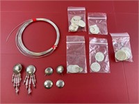 STERLING SILVER WIRE & DISKS