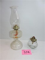 Two Oil Lamps