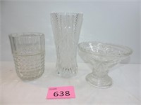 Vintage Crystal & Glass Vases