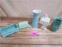 Pottery and Glassware