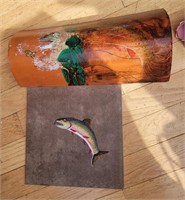 Fish Painted Tile
