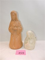 Mother Mary Planter / Plastic Statue