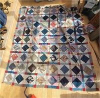 Vintage Quilt and Throw
