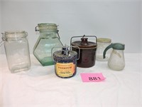 Vintage Canisters & Pottery