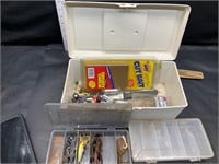 Tackle boxes and contents