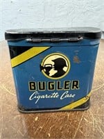 Vintage Bugler Cigarette Tin Case