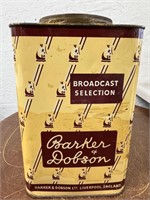 Antique Barker & Dobson Biscuit Tin