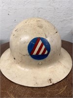 WWII US Air Raid Wardens Helmet