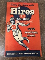 1939 Hires Rootbeer Football Book